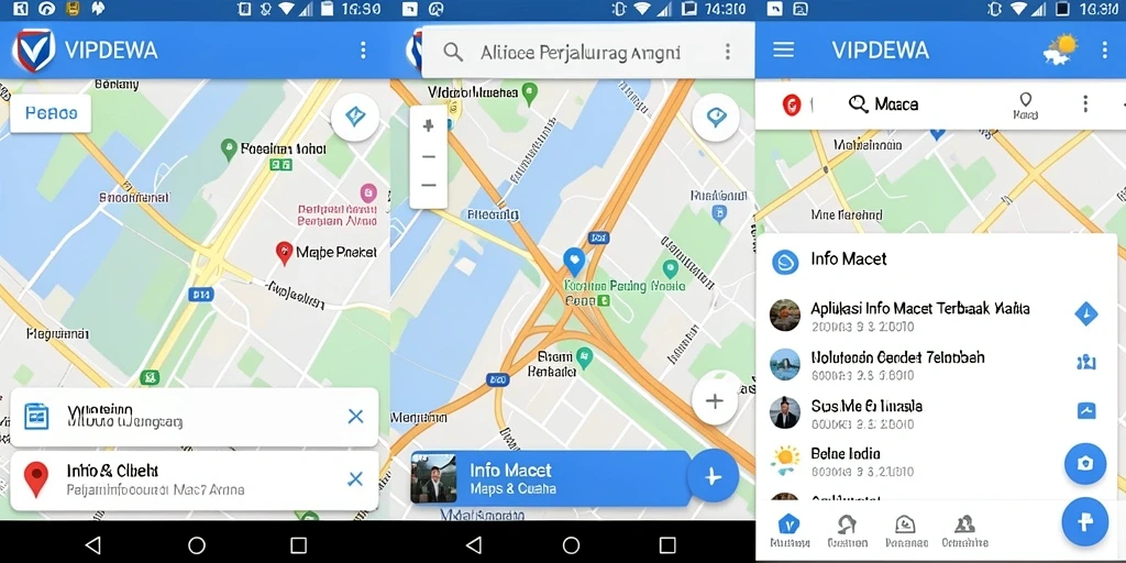 Tampilan antarmuka VIPDEWA yang informatif dan user-friendly.