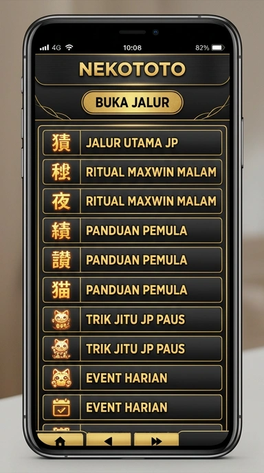 Tampilan link alternatif nekototo